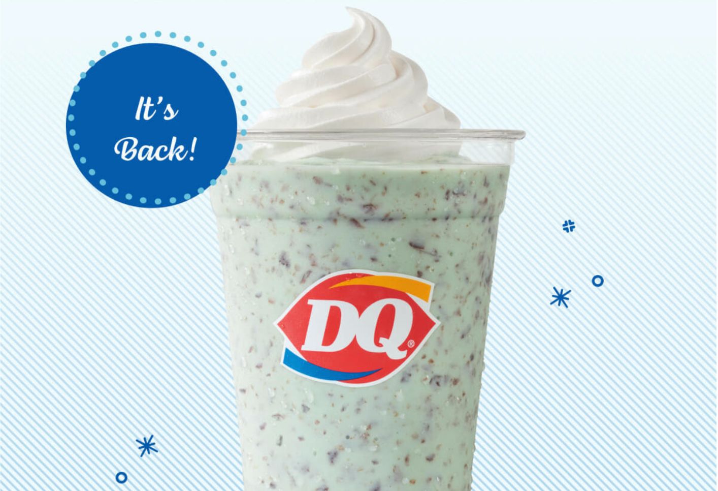 Dairy Queen Shakes Things Up with their Classic Mint Chip Shake Dairy Queen Shakes Things Up with their Classic Mint Chip Shake