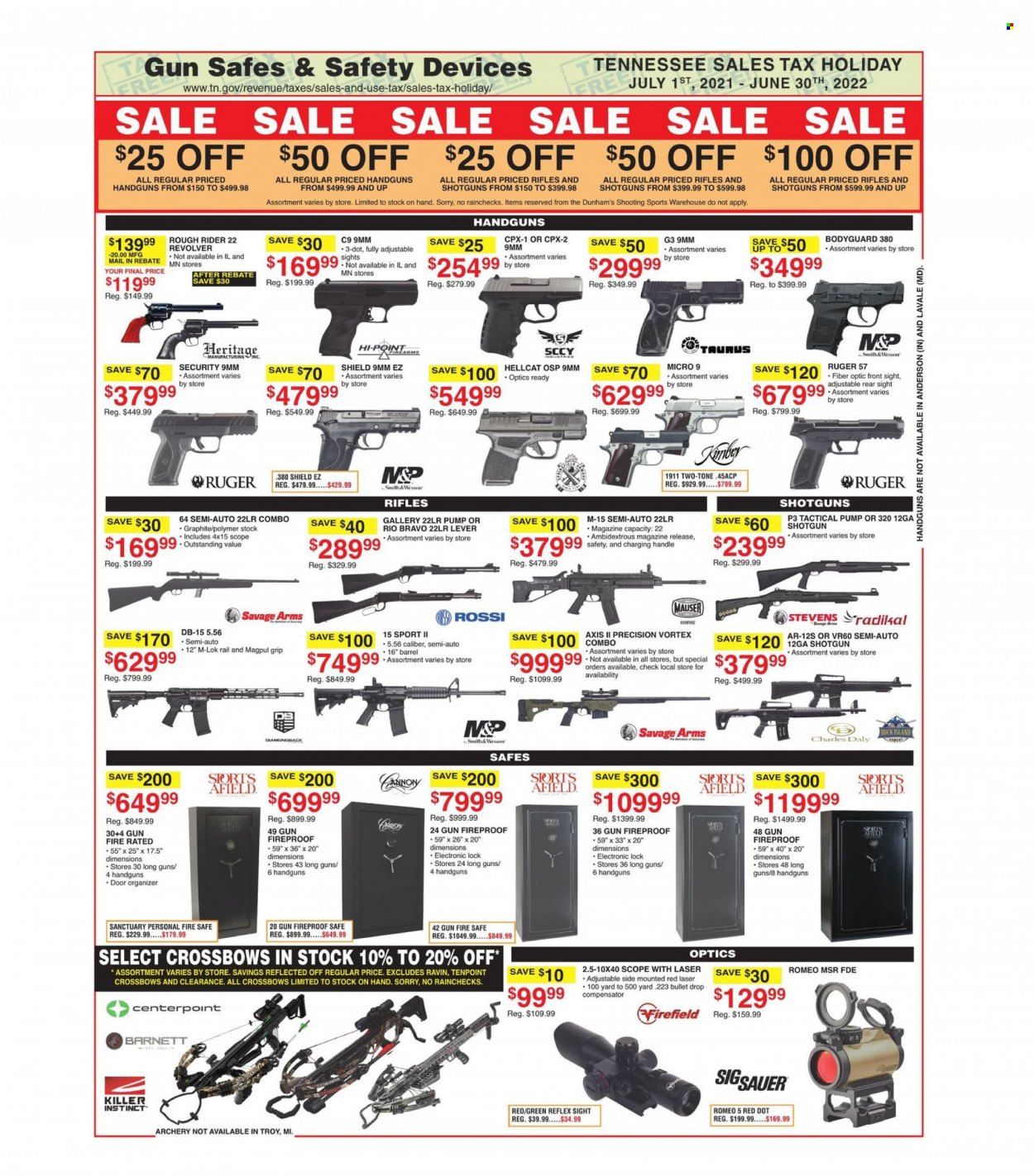 Dunham's Sports (TN) Weekly Ad Flyer February 26 to March 5