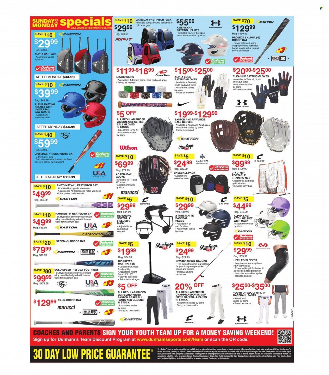 Dunham's Sports (MI, PA, WI) Weekly Ad Flyer February 26 to March 5