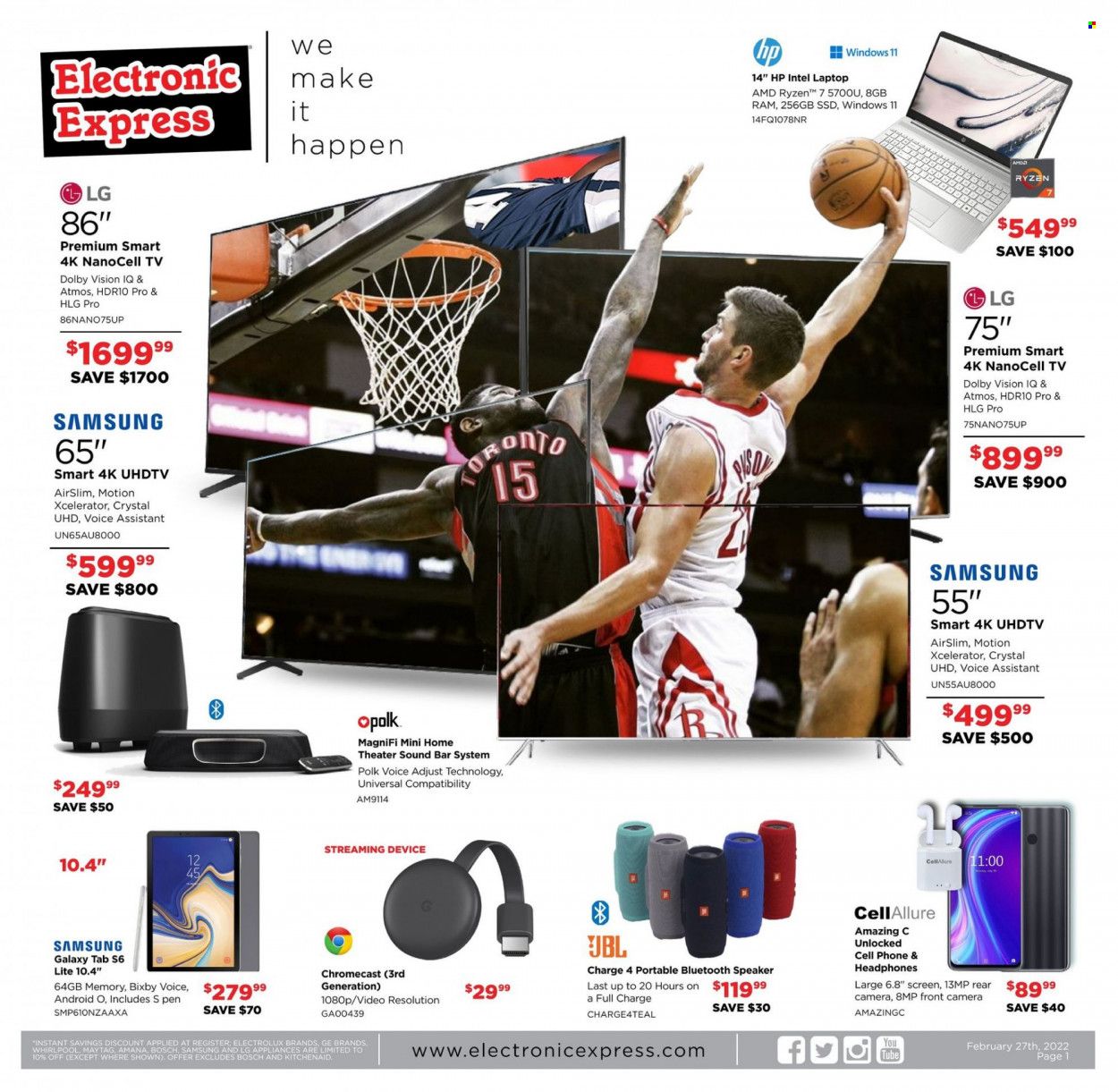 Electronic Express (AL, TN) Weekly Ad Flyer February 27 to March 6