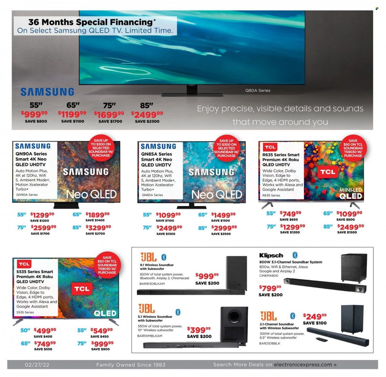 Electronic Express (AL, TN) Weekly Ad Flyer February 27 to March 6