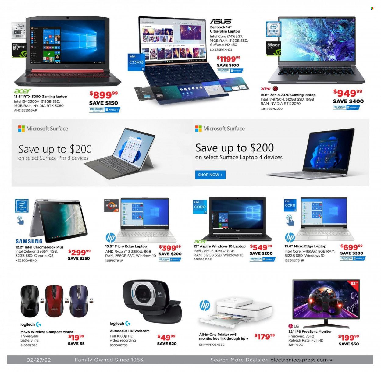 Electronic Express (AL, TN) Weekly Ad Flyer February 27 to March 6