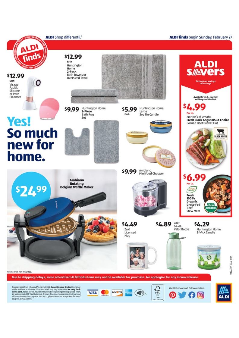 ALDI (MI, NJ) Weekly Ad Flyer February 27 to March 6