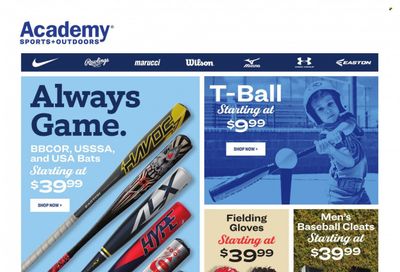 Academy Sports (AL, AR, GA, LA, MO, NC, SC, TN, TX) Weekly Ad Flyer February 27 to March 6
