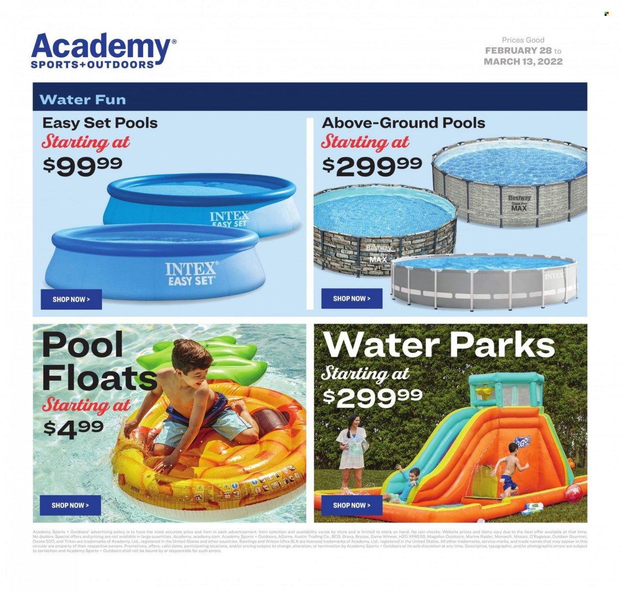 Academy Sports (AL, AR, GA, LA, MO, NC, SC, TN, TX) Weekly Ad Flyer February 27 to March 6