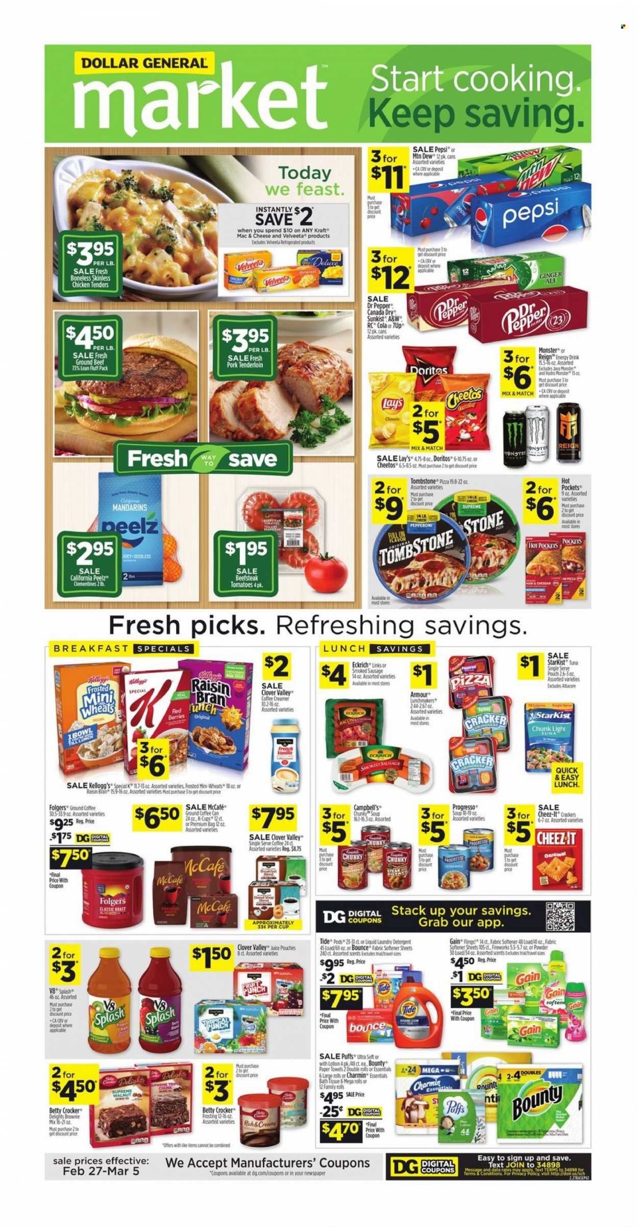Dollar General (IN, OH) Weekly Ad Flyer March 1 to March 8