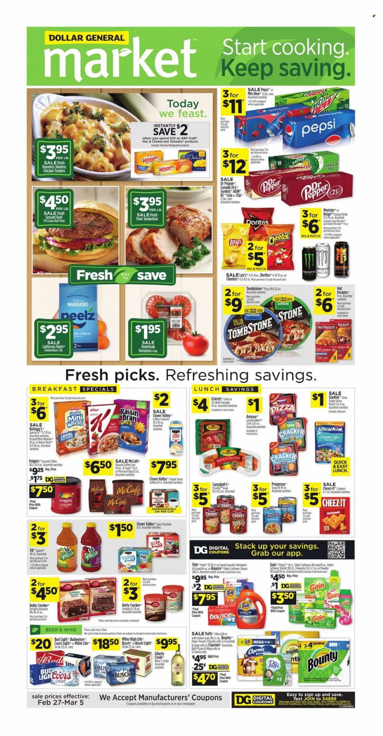 Dollar General (OH) Weekly Ad Flyer March 1 to March 8