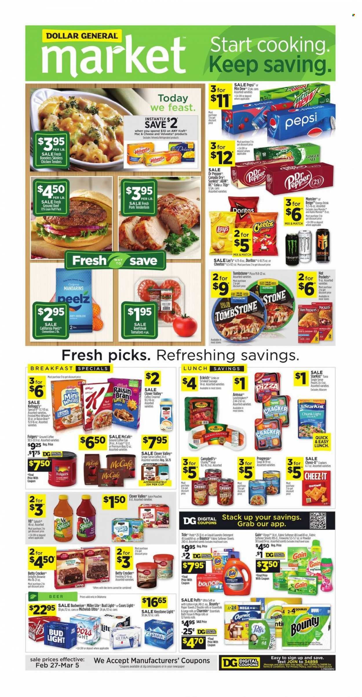 Dollar General (OK) Weekly Ad Flyer March 1 to March 8