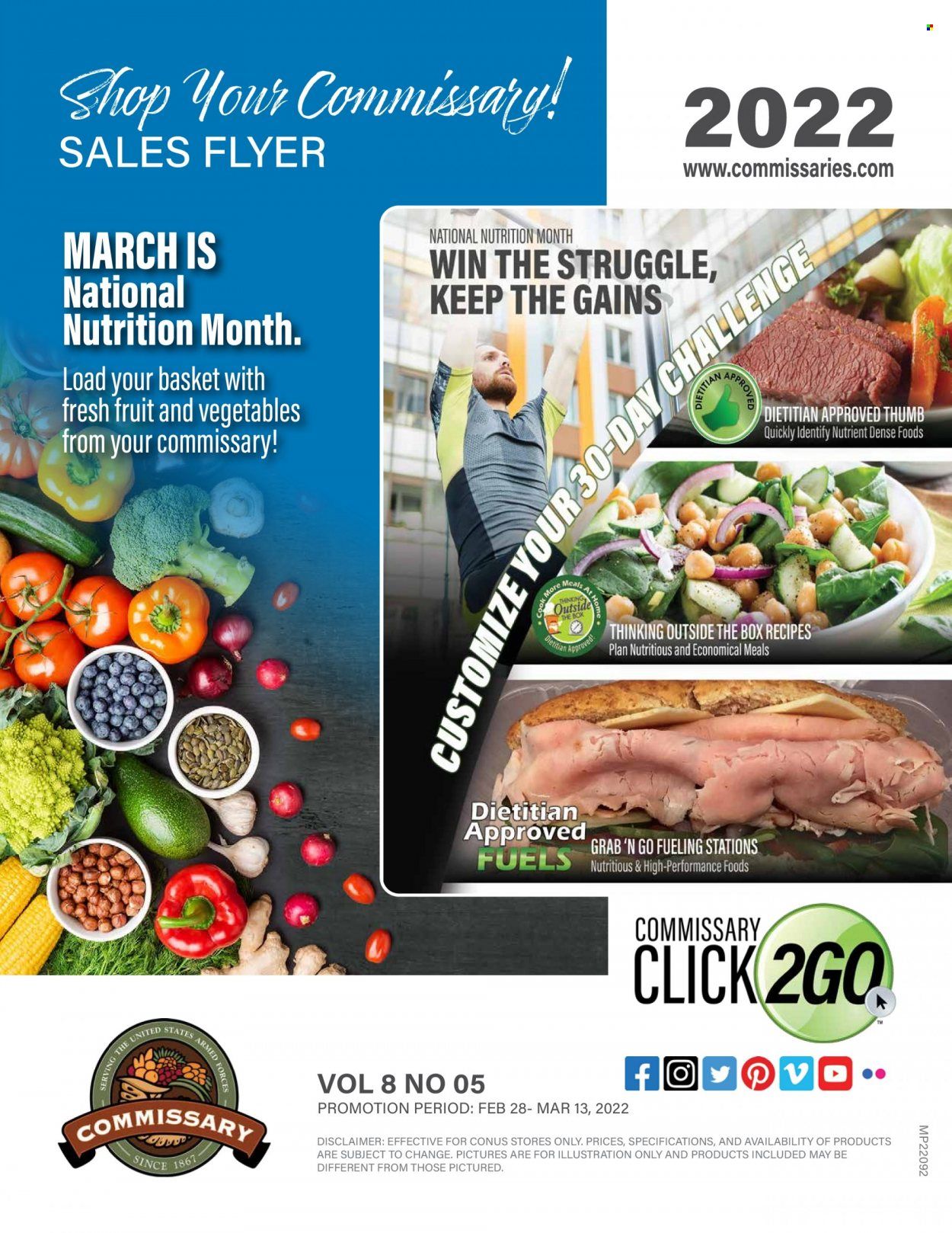 Commissary Weekly Ad Flyer March 1 to March 8