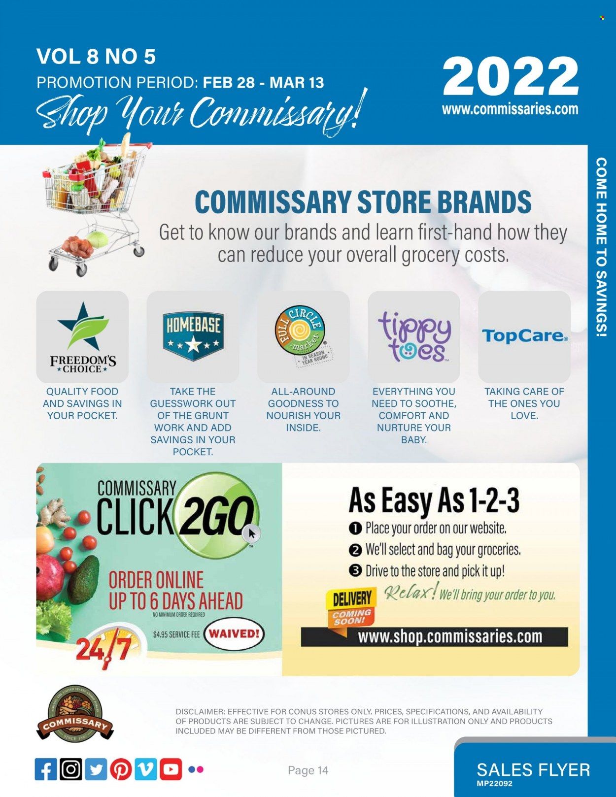 Commissary Weekly Ad Flyer March 1 to March 8