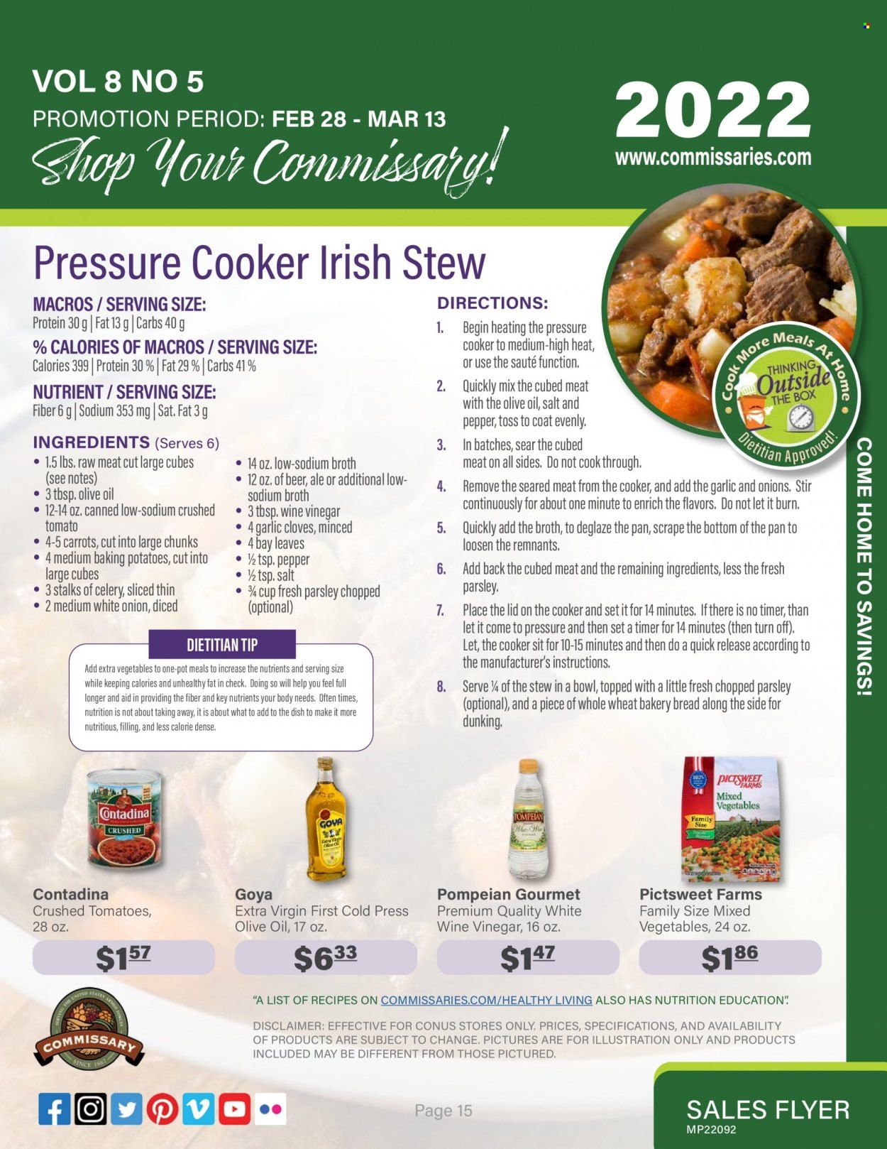 Commissary Weekly Ad Flyer March 1 to March 8