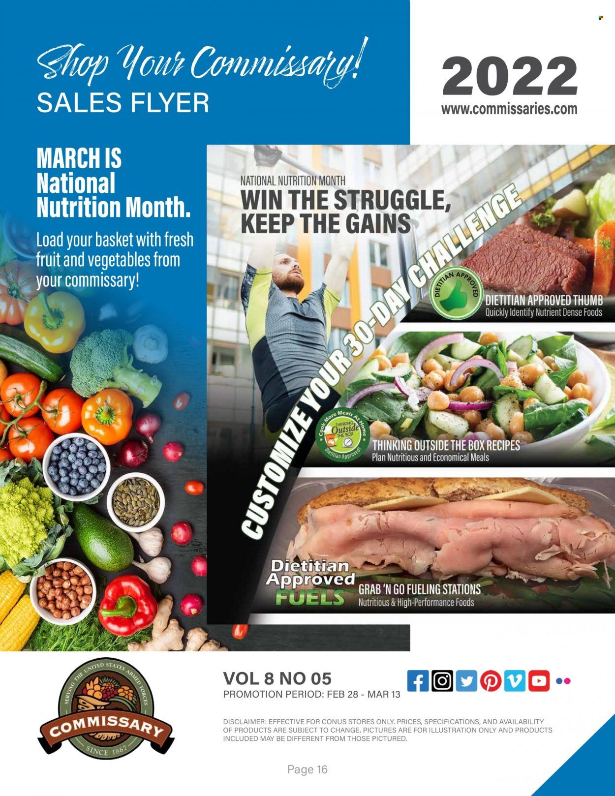 Commissary Weekly Ad Flyer March 1 to March 8