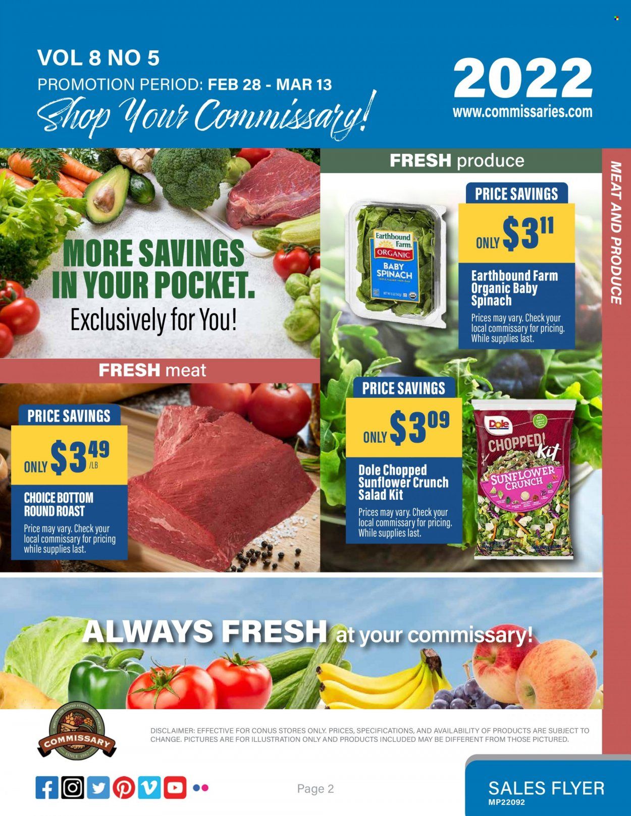Commissary Weekly Ad Flyer March 1 to March 8
