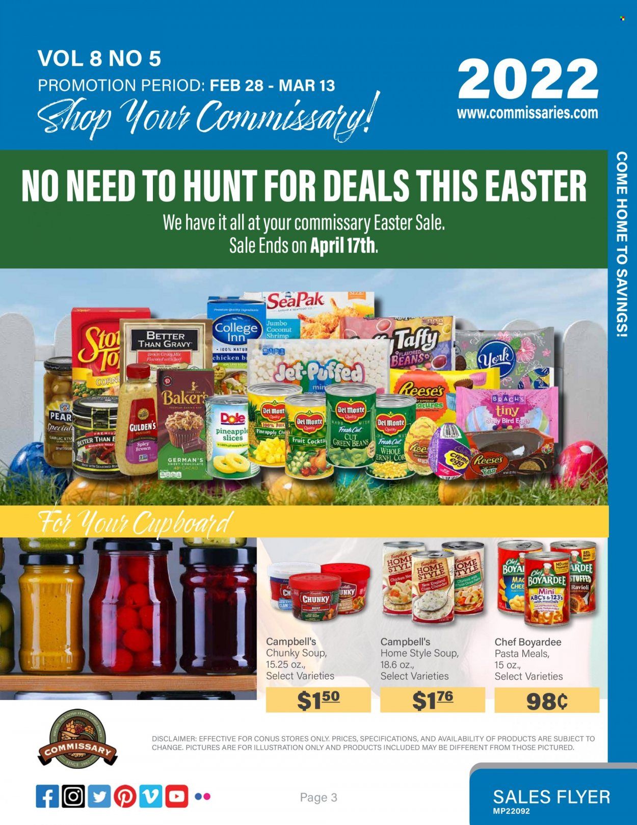 Commissary Weekly Ad Flyer March 1 to March 8