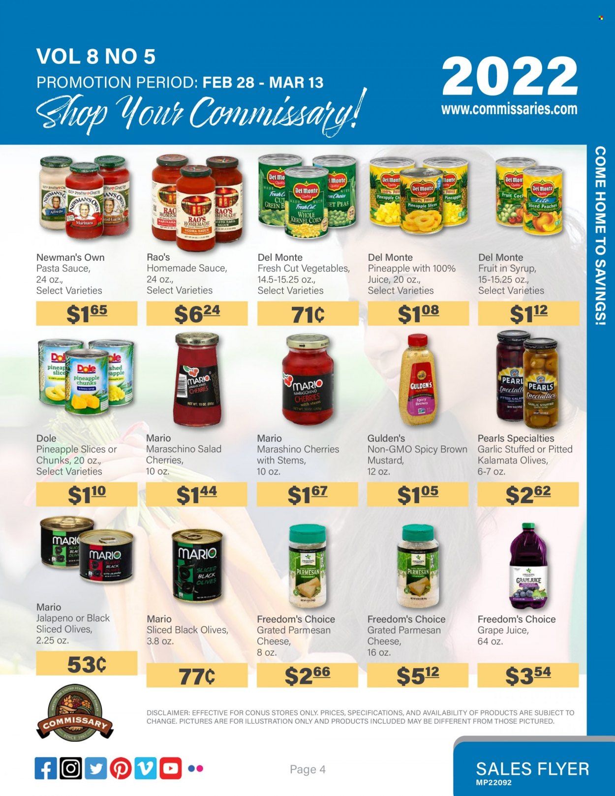 Commissary Weekly Ad Flyer March 1 to March 8