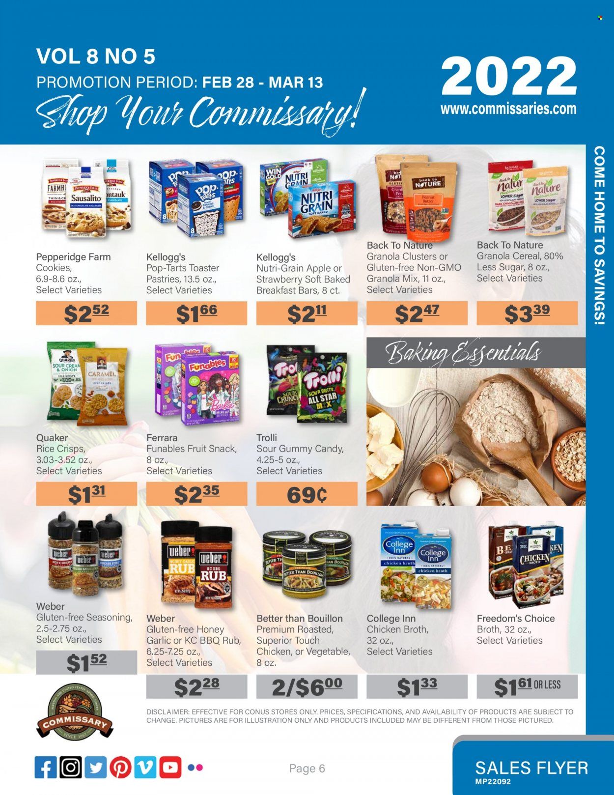 Commissary Weekly Ad Flyer March 1 to March 8
