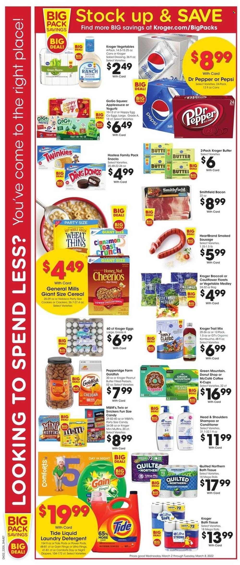 Kroger (GA, IL, LA, MI, OK, SC, TN, TX, VA) Weekly Ad Flyer March 1 to March 8
