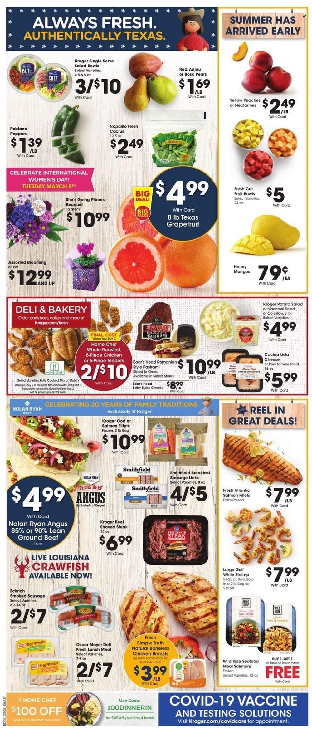 Kroger (GA, IL, LA, MI, OK, SC, TN, TX, VA) Weekly Ad Flyer March 1 to March 8