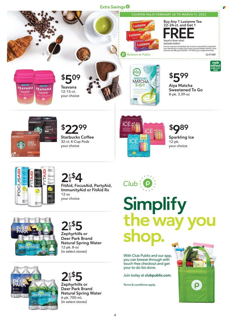 Publix (AL, FL, GA, NC, SC, TN) Weekly Ad Flyer March 1 to March 8