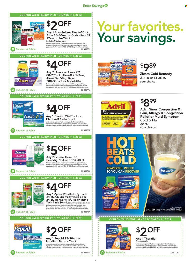 Publix (AL, FL, GA, NC, SC, TN) Weekly Ad Flyer March 1 to March 8