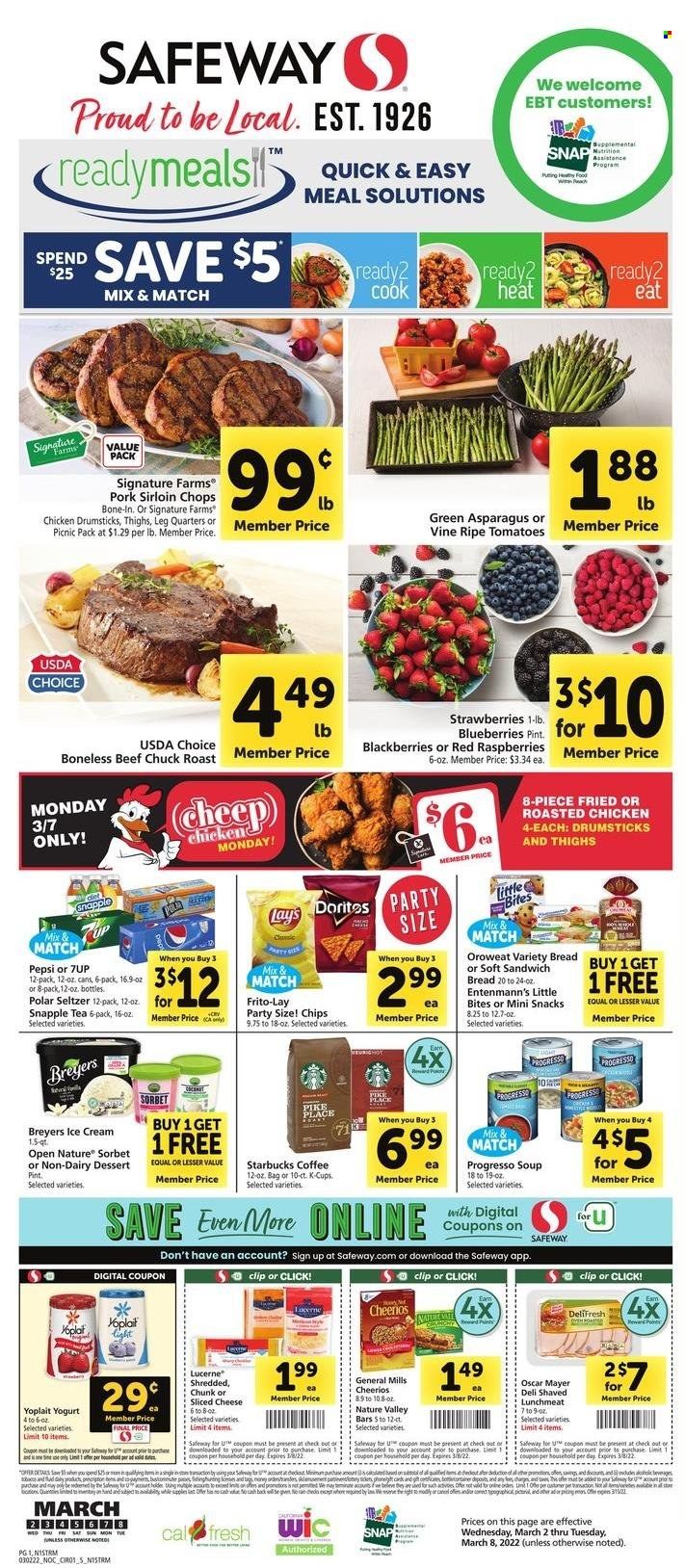 Safeway (AZ, CA, CO, HI, MD, NE, OR, VA, WA) Weekly Ad Flyer March 1 to March 8