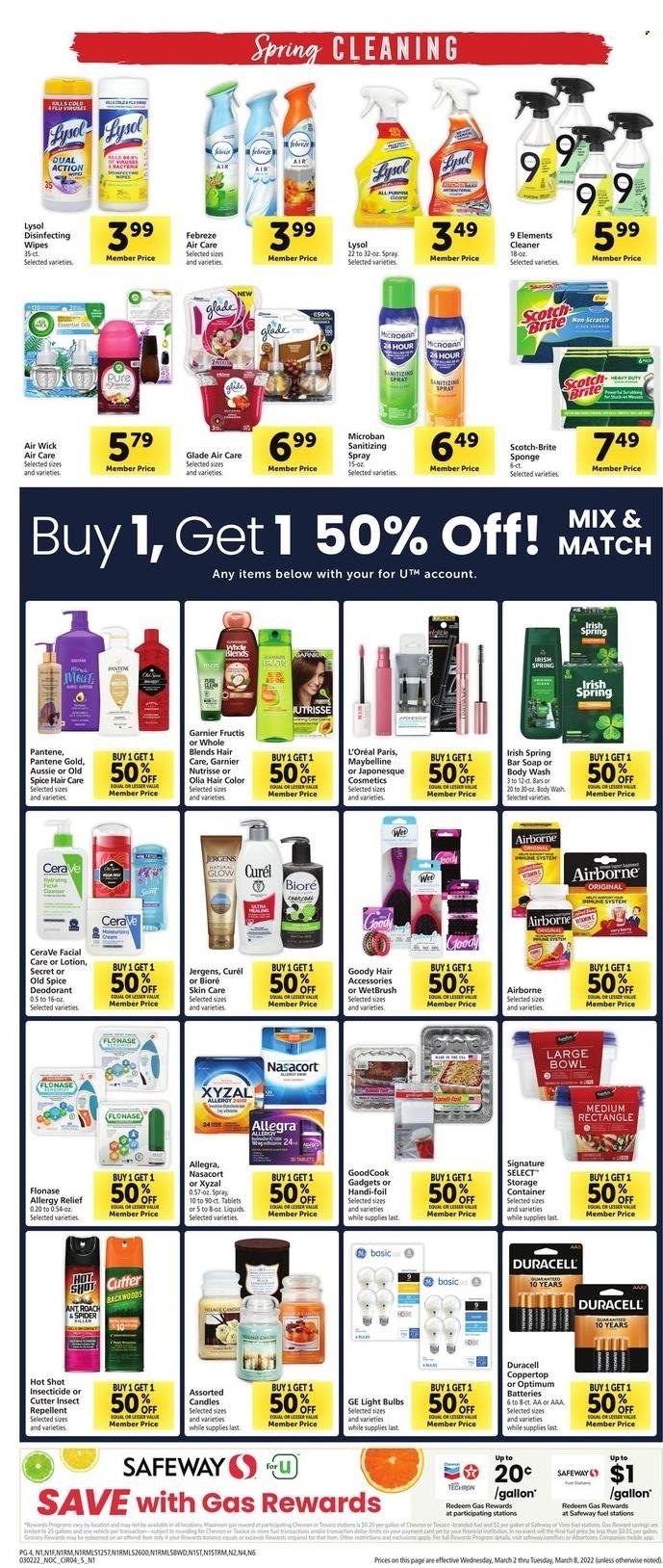 Safeway (AZ, CA, CO, HI, MD, NE, OR, VA, WA) Weekly Ad Flyer March 1 to March 8