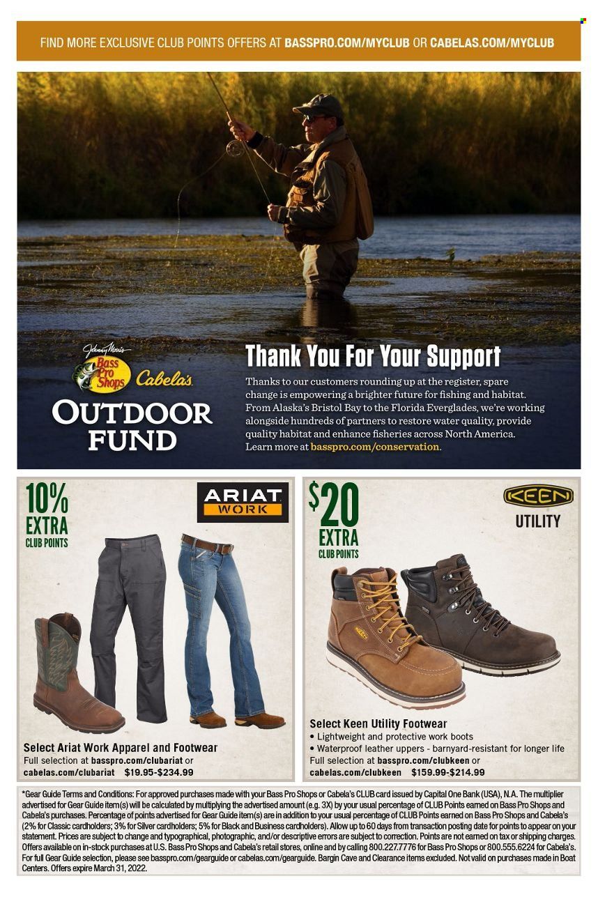 Cabela's Weekly Ad Flyer March 1 to March 8
