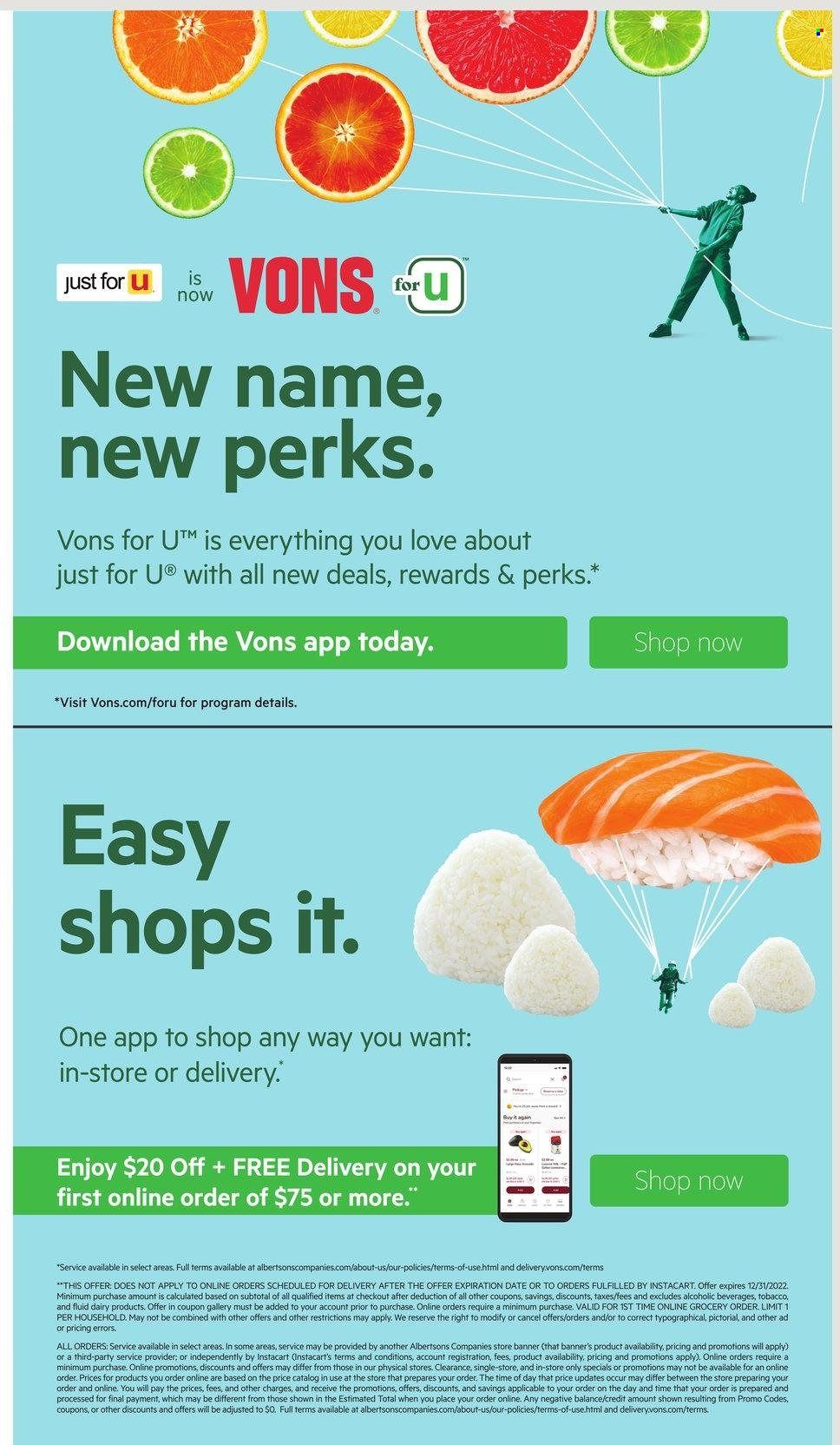 Vons (CA) Weekly Ad Flyer March 1 to March 8