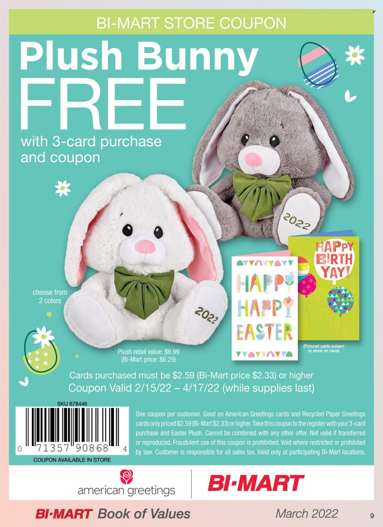 Bi-Mart Weekly Ad Flyer March 1 to March 8