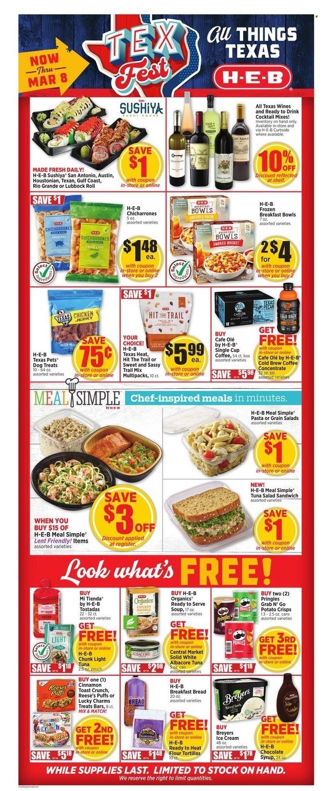 H-E-B (TX) Weekly Ad Flyer March 1 to March 8