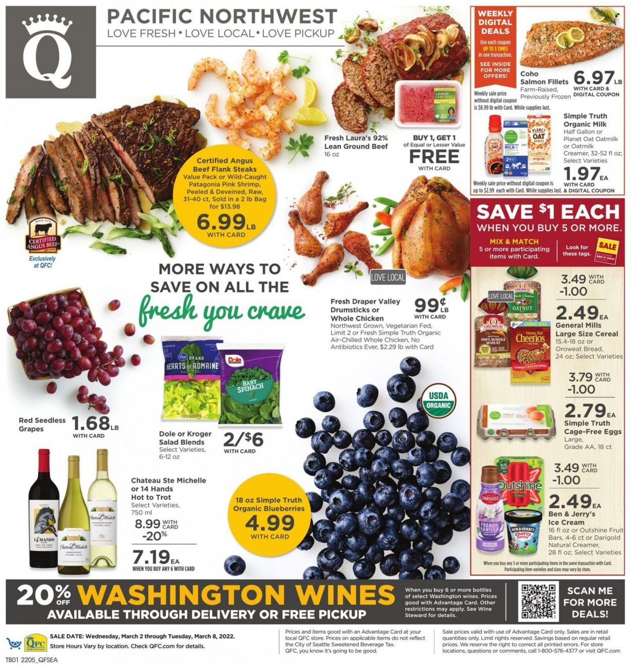 QFC (WA) Weekly Ad Flyer March 2 to March 9