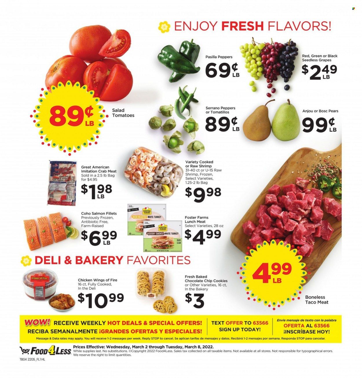 Food 4 Less (CA) Weekly Ad Flyer March 2 to March 9
