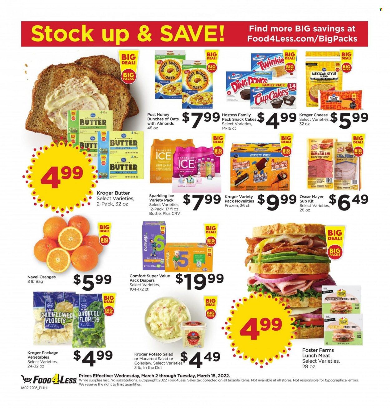 Food 4 Less (CA) Weekly Ad Flyer March 2 to March 9