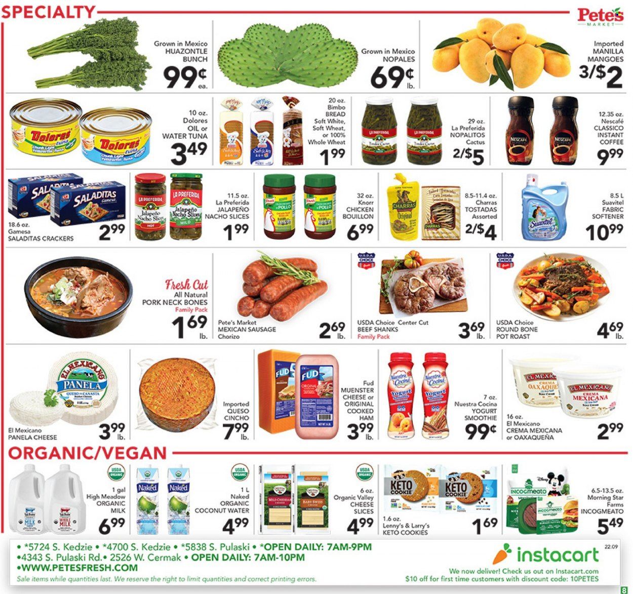 Pete's Fresh Market (IL) Weekly Ad Flyer March 2 to March 9