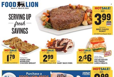 Food Lion (NC) Weekly Ad Flyer March 2 to March 9
