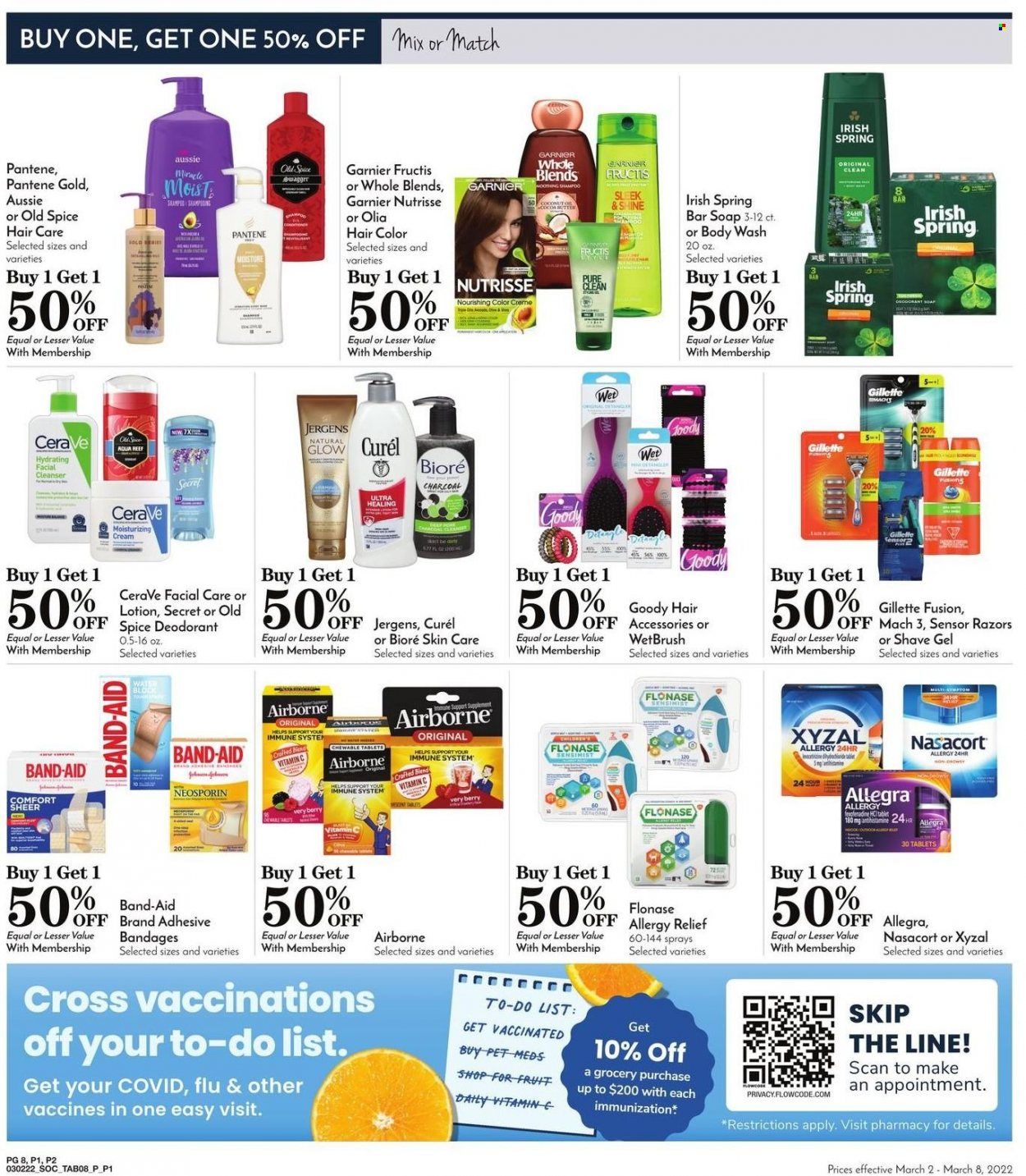 Pavilions (CA) Weekly Ad Flyer March 2 to March 9