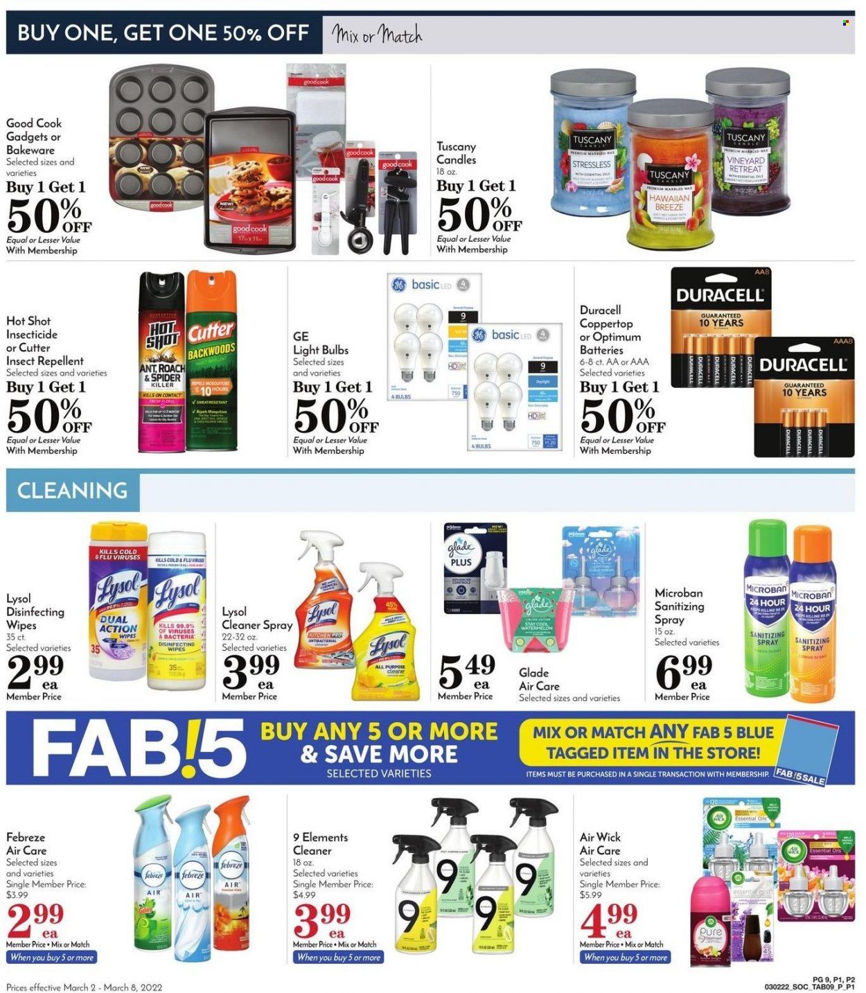 Pavilions (CA) Weekly Ad Flyer March 2 to March 9