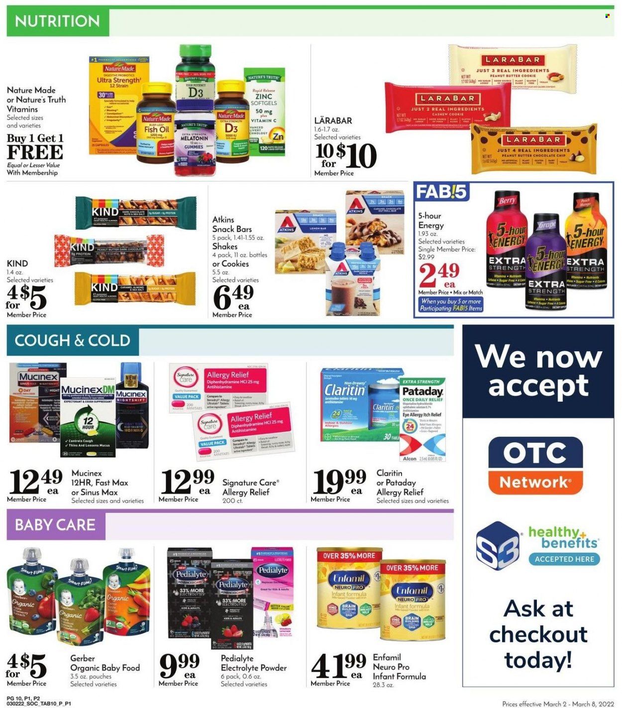 Pavilions (CA) Weekly Ad Flyer March 2 to March 9