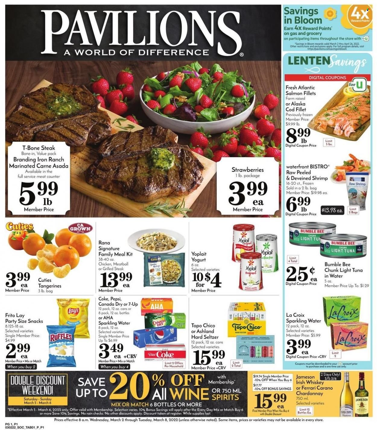 Pavilions (CA) Weekly Ad Flyer March 2 to March 9