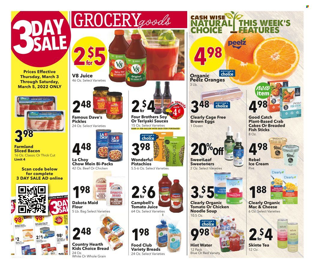 Cash Wise (MN, ND) Weekly Ad Flyer March 2 to March 9