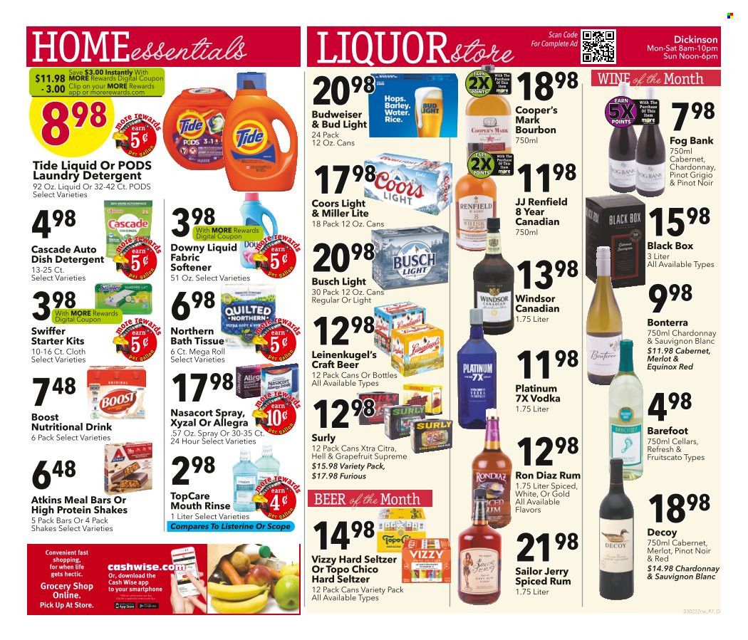 Cash Wise (MN, ND) Weekly Ad Flyer March 2 to March 9
