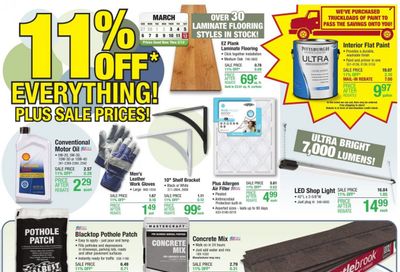 Menards Weekly Ad Flyer March 2 to March 9