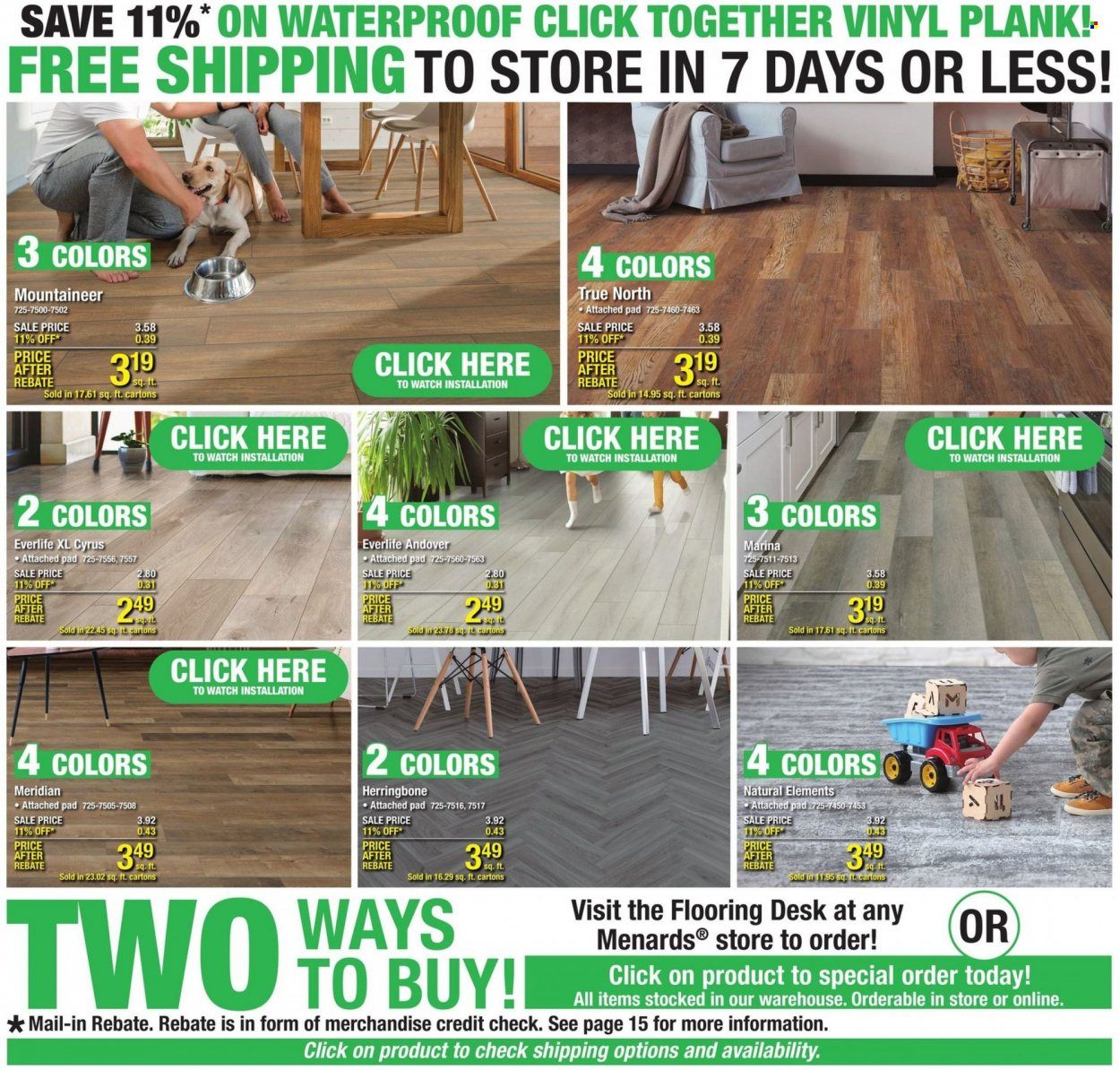 Menards Weekly Ad Flyer March 2 to March 9