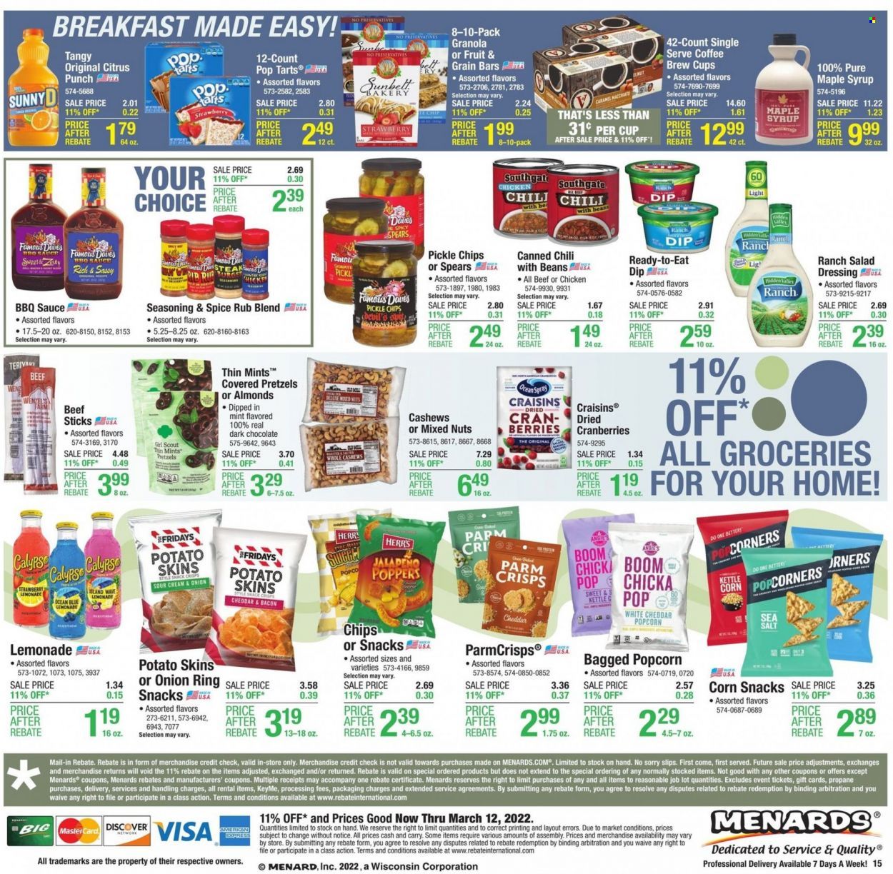Menards Weekly Ad Flyer March 2 to March 9
