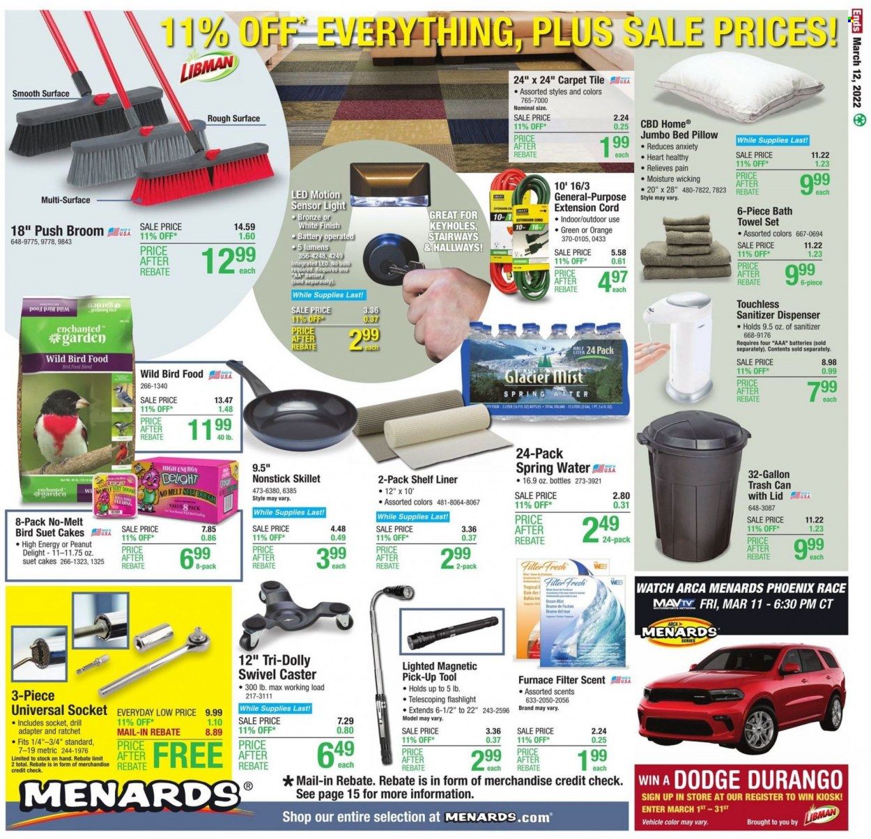 Menards Weekly Ad Flyer March 2 to March 9