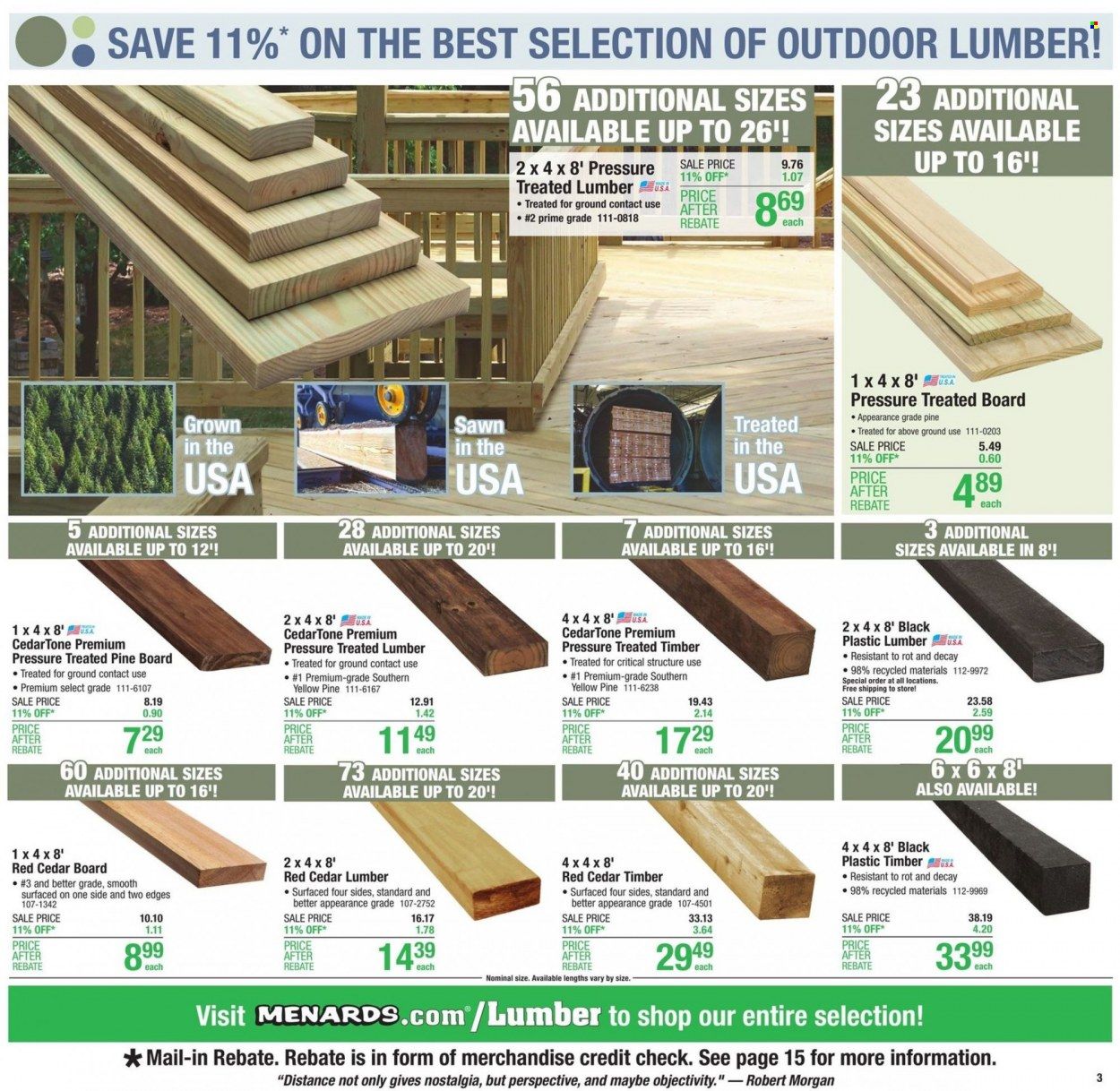 Menards Weekly Ad Flyer March 2 to March 9