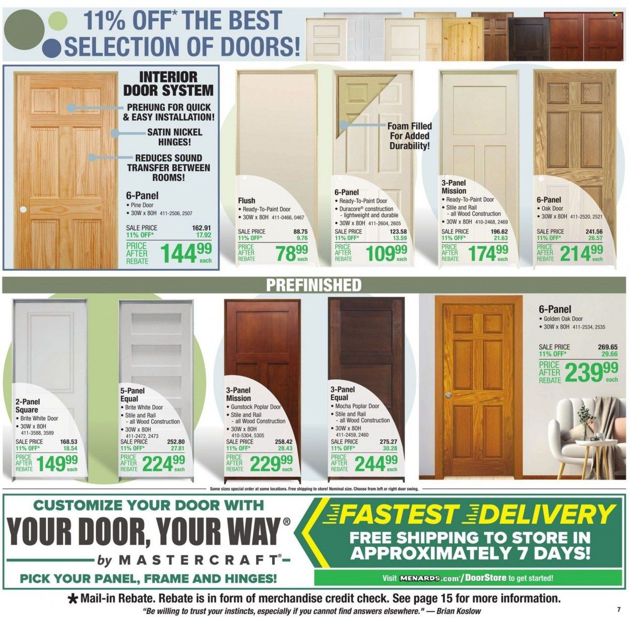 Menards Weekly Ad Flyer March 2 to March 9