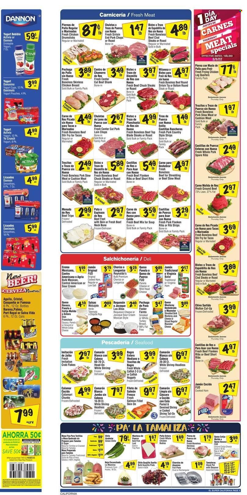El Super (CA, NM, NV, TX) Weekly Ad Flyer March 2 to March 9
