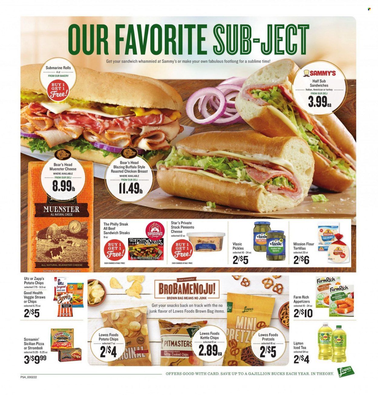 Lowes Foods (NC, SC) Weekly Ad Flyer March 2 to March 9