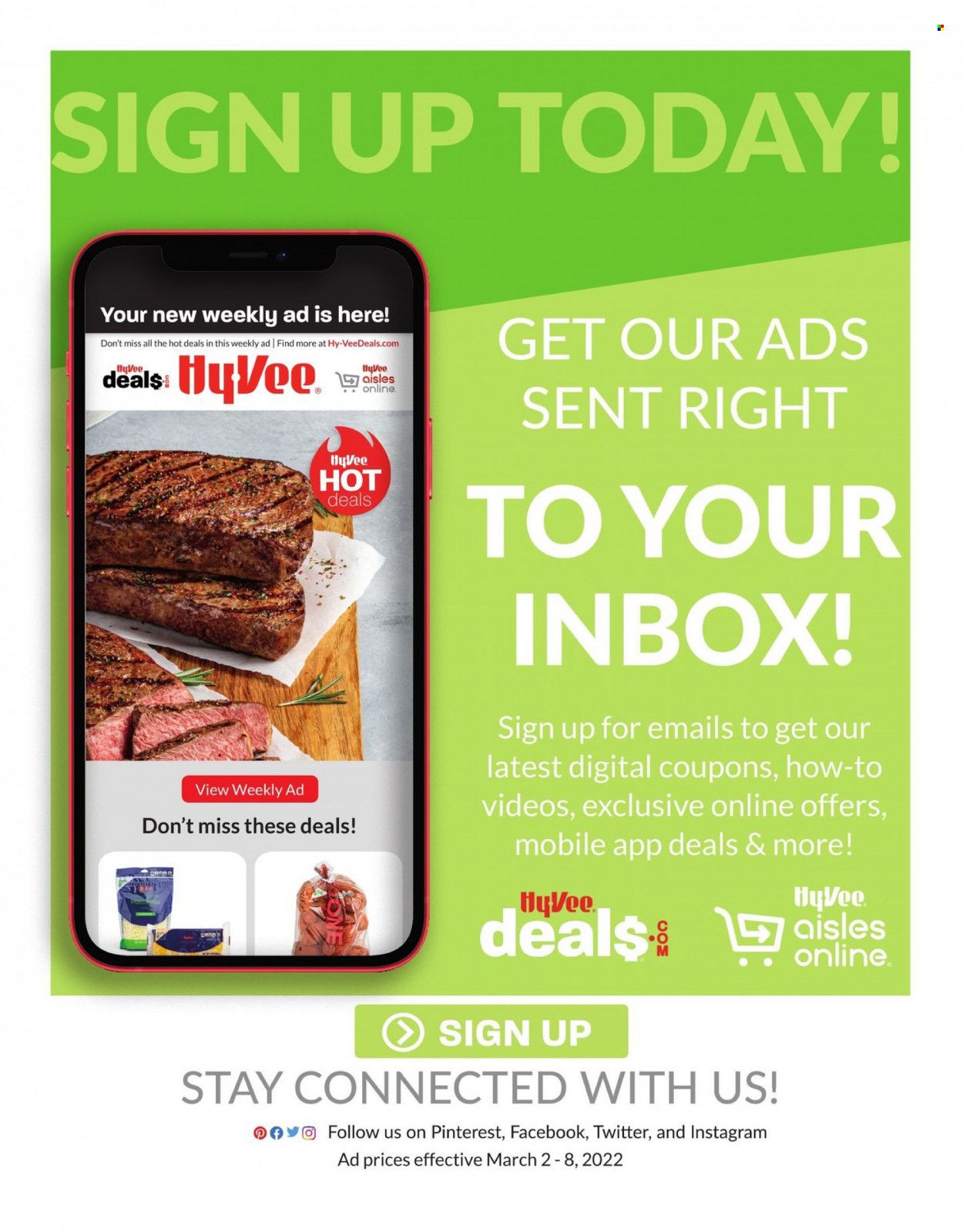 Hy-Vee (IA) Weekly Ad Flyer March 2 to March 9